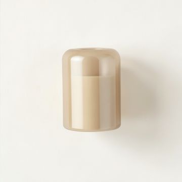 Laurel Bridge Wall Sconce Mounted On A Plain Wall - Beige (synthetic illustration; no displayed measurements)
