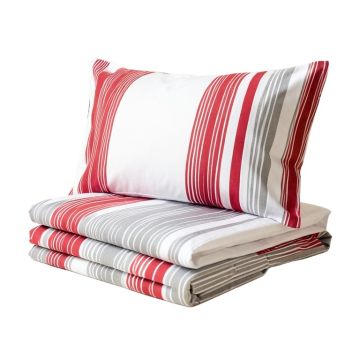 Hotel Body 200 Thread Count Striped 100 % Cotton Pillowcase