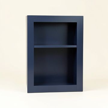 Laurel Edge Freestanding Bookcase - Navy (synthetic illustration; no displayed measurements)