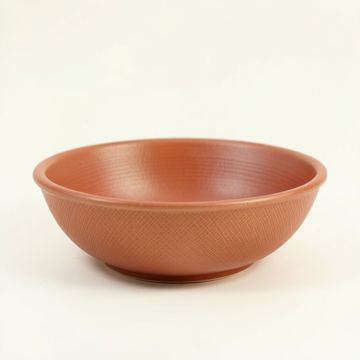 Heath Bend Dining Bowl - Terracotta (synthetic illustration; no displayed measurements)