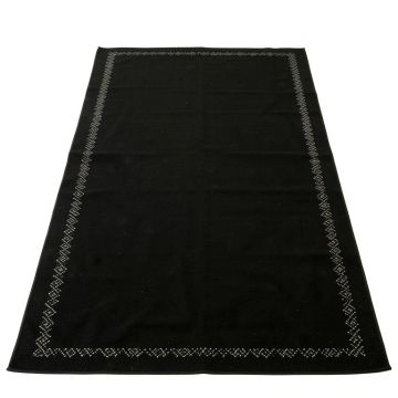 Fern Bluff Rectangular Area Rug - Black