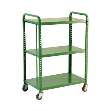 Maple Canyon Empty Rolling Workshop Cart - Green