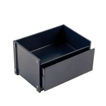 Linden Arc Empty Coffee-Station Organizer - Navy