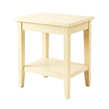 Cove Brook Side Table - Cream