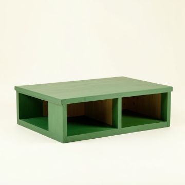 Heath Branch Shoe Storage Bench - Green (synthetic illustration; no displayed measurements)