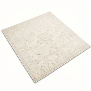 Willilams Traditional Casual Hand-Tufted Wool Ivory Area Rug (synthetic illustration; no displayed measurements)