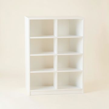 Brook Arc Freestanding Bookcase (synthetic illustration; no displayed measurements)