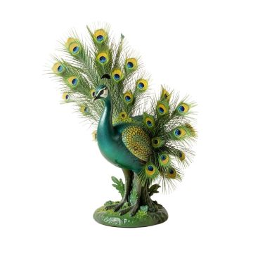 Peacock Garden Art