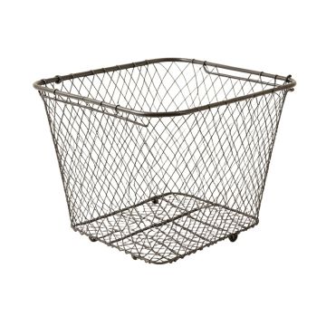 Rolling Laundry Metal Basket Set