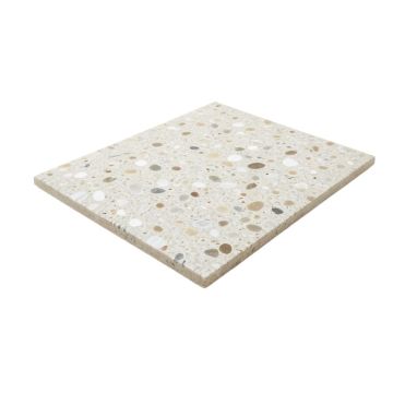 Serenity Stone Pol Marble Pebble Tile