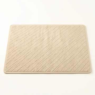 River Branch Bath Mat - Beige (synthetic illustration; no displayed measurements)