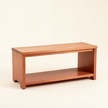 Briar Brook Indoor Bench - Terracotta (synthetic illustration; no displayed measurements)