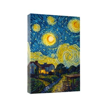 Cafe Terrace At Night By Vincent Van Gogh - Print On Canvas