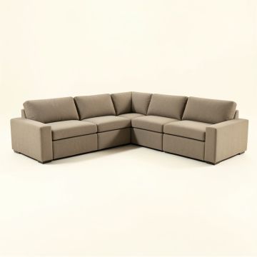 Junius 118 '' Wide Symmetrical Modular Corner Sectional (synthetic illustration; no displayed measurements)