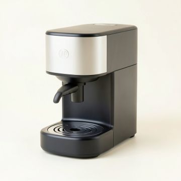 Nespresso Espresso Maker And Aeroccino Milk Frother - Kes0504 (synthetic illustration; no displayed measurements)