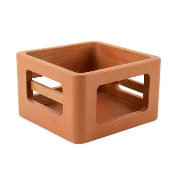 Vale Canyon Empty Furniture-Style Pet Crate - Terracotta