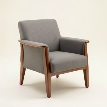Gibbs Mid Century Arm Chair (synthetic illustration; no displayed measurements)