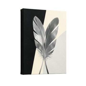 Feather Iii Graphic Art On Wrapped Canvas