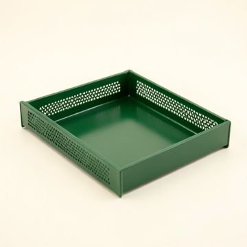 Summit Arc Empty Under-Desk Cable Tray (synthetic illustration; no displayed measurements)