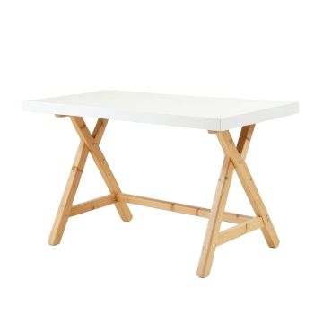 Summit Brook Empty Workshop Workbench - White