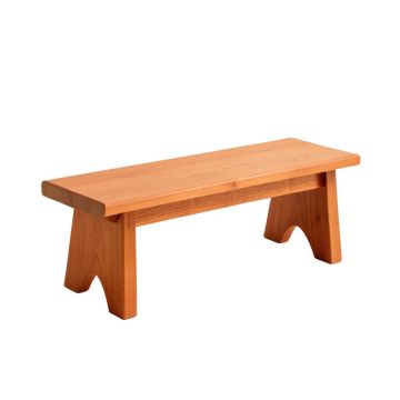 River Dell Indoor Bench - Terracotta (synthetic illustration; no displayed measurements)