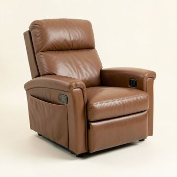 Electric Power Lift Recliner Chair Sofa With Vibration And Heat For Senior (synthetic illustration; no displayed measurements)