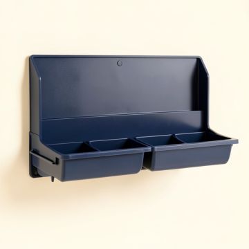 Meadow Arc Empty Wall-Mounted Tool Organizer Panel (synthetic illustration; no displayed measurements)