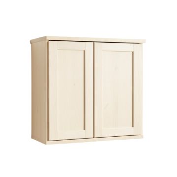 Oak Branch Wall-Mounted Entry Cabinet - Ivory