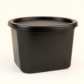 Lake Dale Closed Outdoor Storage Box - Black (synthetic illustration; no displayed measurements)