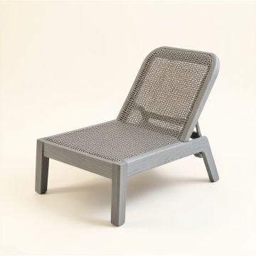 Harbor Bend Outdoor Lounge Chair - Gray (synthetic illustration; no displayed measurements)
