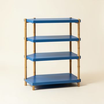 Stone Brook Empty Seed-Starting Shelving Unit Without Lights - Blue (synthetic illustration; no displayed measurements)