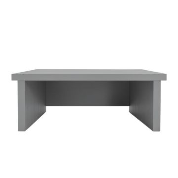 Spruce Crossing Desktop Monitor Riser - Gray