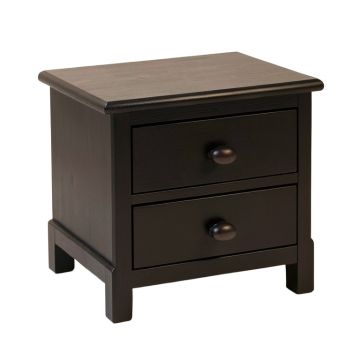 Linden Brook Nightstand - Black
