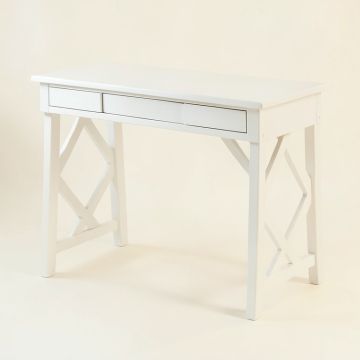 Field Branch Writing Desk - White (synthetic illustration; no displayed measurements)