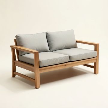 Farbourgh Patio Sofa With Cushions (synthetic illustration; no displayed measurements)
