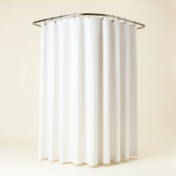 Isiah Solid Single Shower Curtain (synthetic illustration; no displayed measurements)