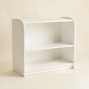 Aspen Crossing Desktop Shelving Unit - White (synthetic illustration; no displayed measurements)