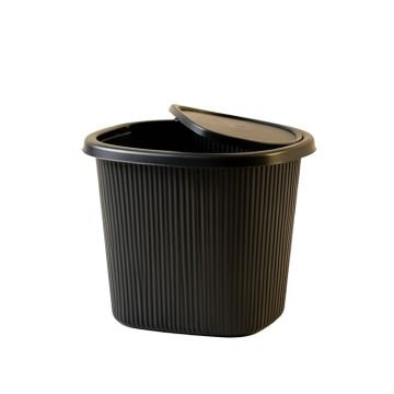Meadow Bridge Laundry Hamper - Black