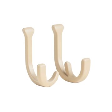 Rose Vine Shower Hooks Beige