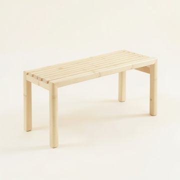 Lake Brook Indoor Bench - Cream (synthetic illustration; no displayed measurements)