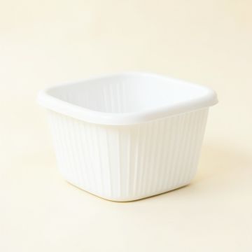 Spruce Bridge Empty Storage Basket - White (synthetic illustration; no displayed measurements)