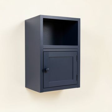 Harbor Arc Wall-Mounted Entry Cabinet (synthetic illustration; no displayed measurements)