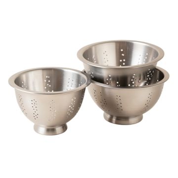Mint Pantry Hardaway 4 Piece Stainless Steel Colander Set