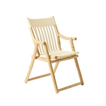 Dawn Canyon Folding Outdoor Chair - Cream