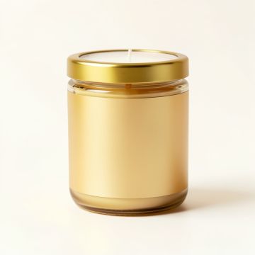 Honey Bee Unscented Jar Candle (synthetic illustration; no displayed measurements)