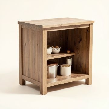Monongah Wood Kitchen Cart (synthetic illustration; no displayed measurements)
