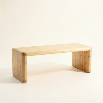 Laurel Crest Indoor Bench - Beige (synthetic illustration; no displayed measurements)