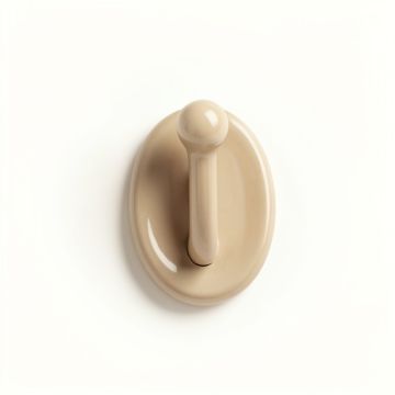 Pine Canyon Wall-Mounted Robe Hook - Beige (synthetic illustration; no displayed measurements)