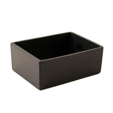 Sage Bluff Empty Storage Basket - Black (synthetic illustration; no displayed measurements)