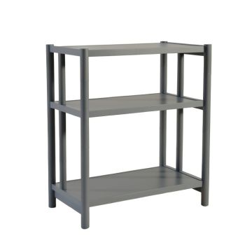 Moss Bluff Empty Seed-Starting Shelving Unit Without Lights - Gray